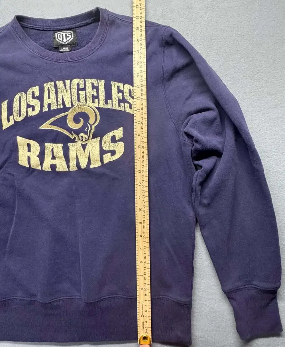 Los Angeles Rams Champion Women's Triumph Fleece Tri-Blend Sweatshirt - Gray,